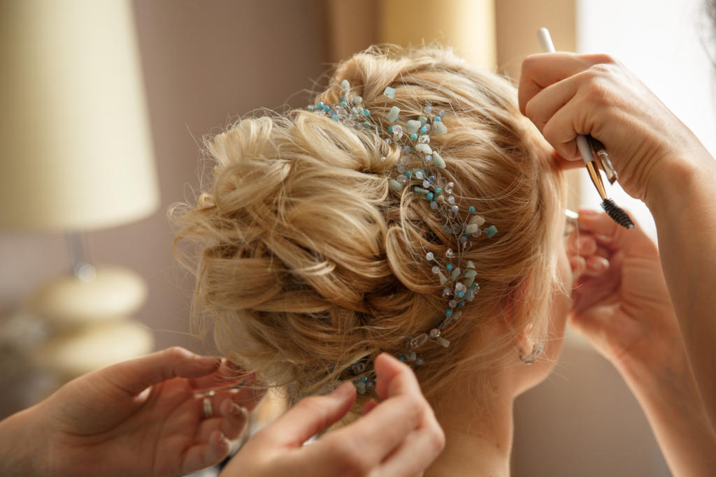 Coiffure de mariage à domicile