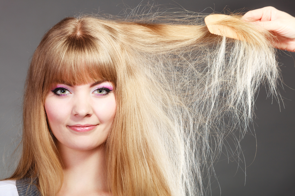 protéger ses cheveux en hiver contre l'éléctricité 