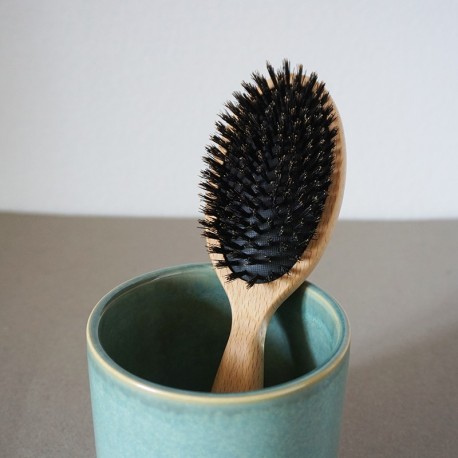 brosser ses cheveux pour avoir de beaux cheveux 
