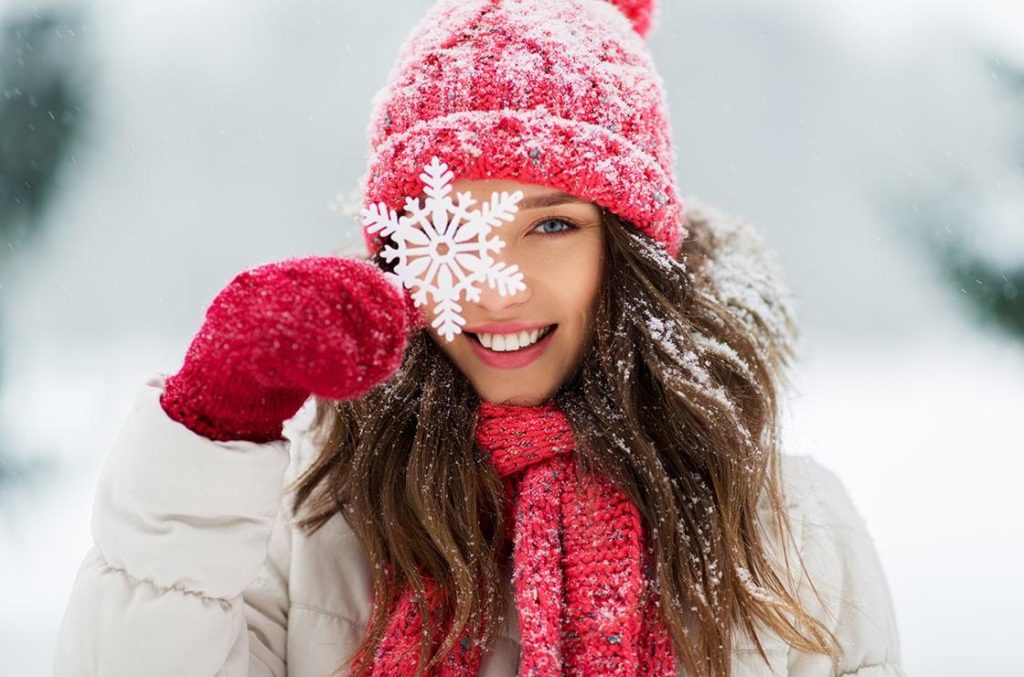 peau fragilisée par le froid en hiver