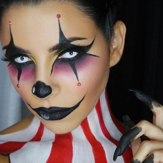 Le maquillage d’Halloween de Joker
