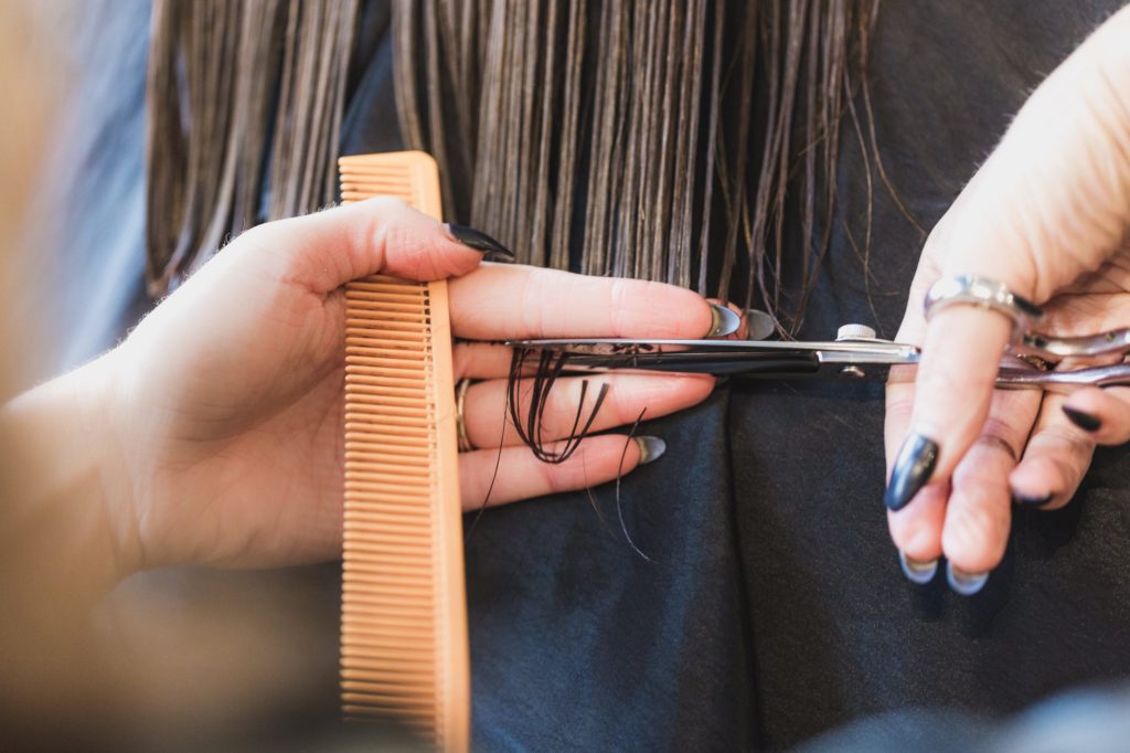 coiffeuse à domicile auto-entrepreneur