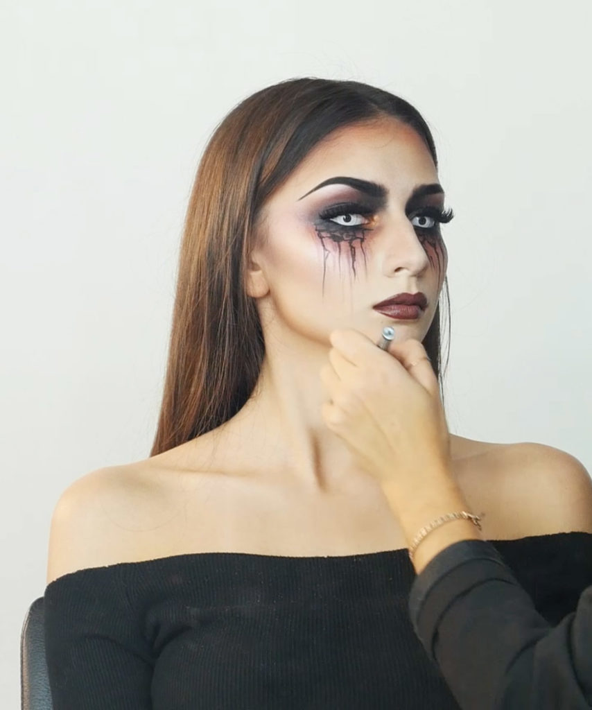 Le maquillage d’Halloween de Vampire