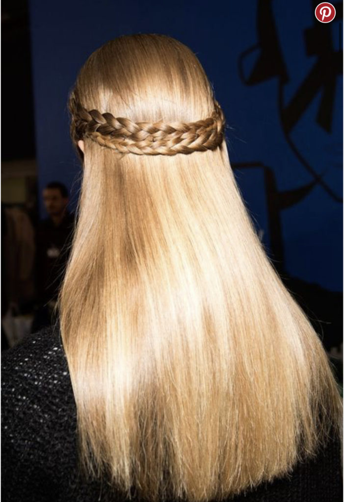 La couronne de tresse