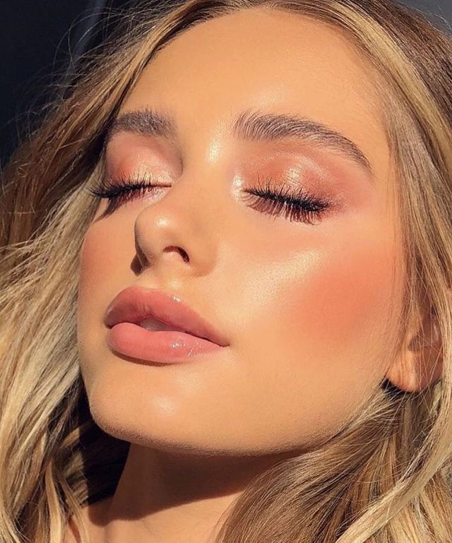 Un blush effet bronzé