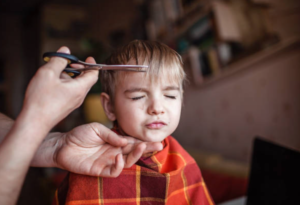 coiffeuse à domicile enfant
